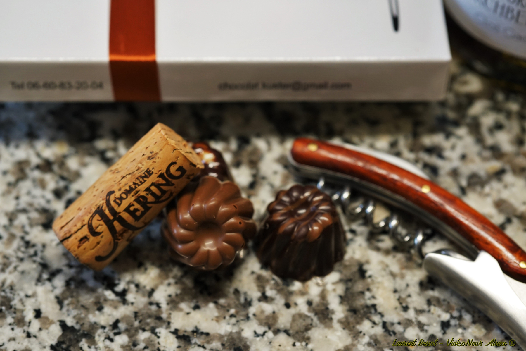 Chocolat, vin et gourmandise